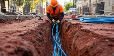 Trenching & Underground Electrical Installations service